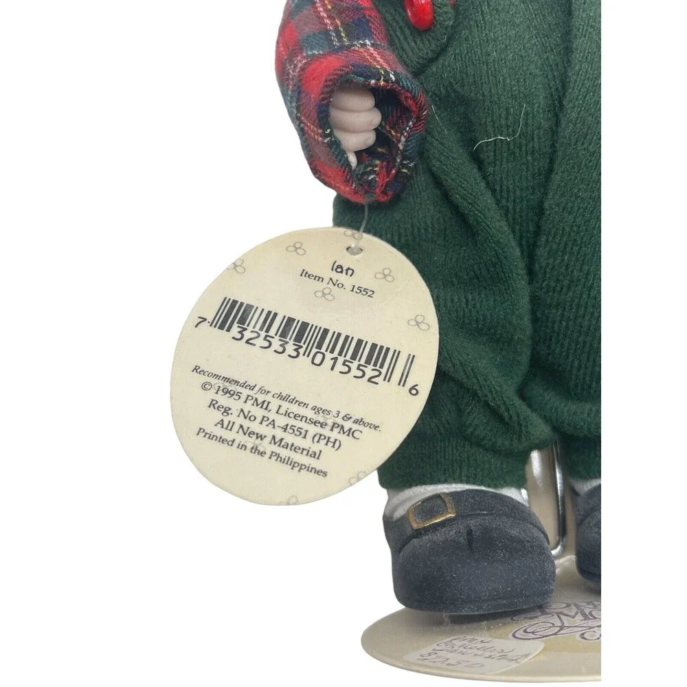 Vintage Precious Moments Ian Doll #1552 Boy Collection 8”